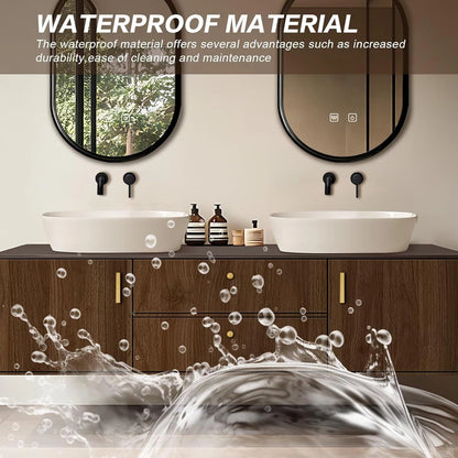 60” - 78” Simple Fashion Bathroom Vanity with Above Counter Sink