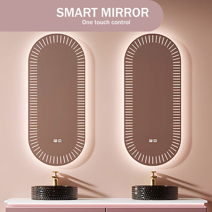 52" - 68"Luxury Modern Double Sink Pink Bathroom Cabinet Vanity