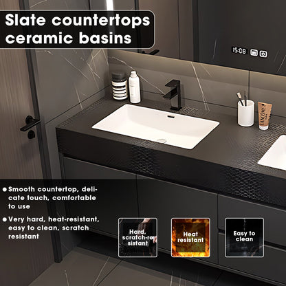 36"- 78" Bathroom Vanity Set with Smart LED Mirror and Basin