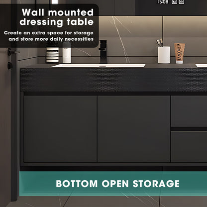 36"- 78" Bathroom Vanity Set with Smart LED Mirror and Basin