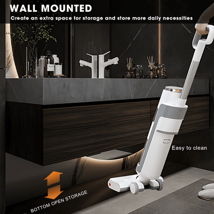 36"- 60" Floating Bathroom Vanity Set with Backlit Mirror and Single Basin