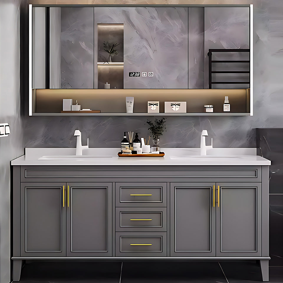 Grey Bathroom Vanity Set