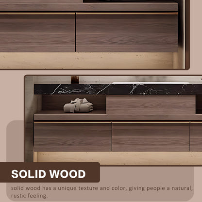 44"- 64" Single Basin Solid Wood Bathroom Vanity Set with Mirror