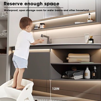 36"- 68" Smart Bathroom Vanity with Auto Sensor Light and Sink