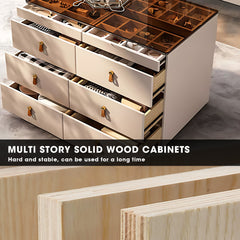 Walk-in Closet Island with 16 Drawers