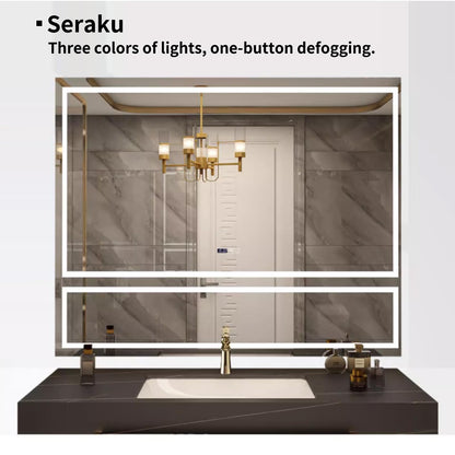 36"- 48" Opulent Gold Bath Vanity Set with Sink and Mirror