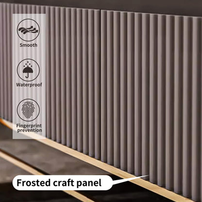 36"- 48" Opulent Gold Bath Vanity Set with Sink and Mirror