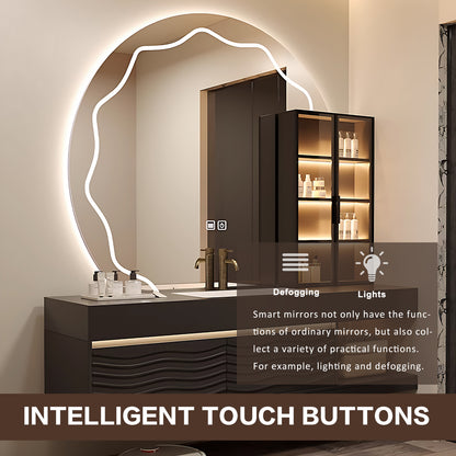 Modern Bathroom Vanity LED Mirror