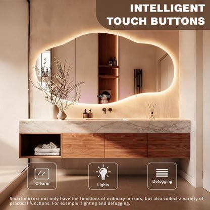 52“ - 64” Modern Minimalist Solid Wood Bathroom Vanity