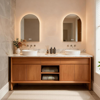 60" -  78" Modern Minimalist Freestanding Bathroom Vanity